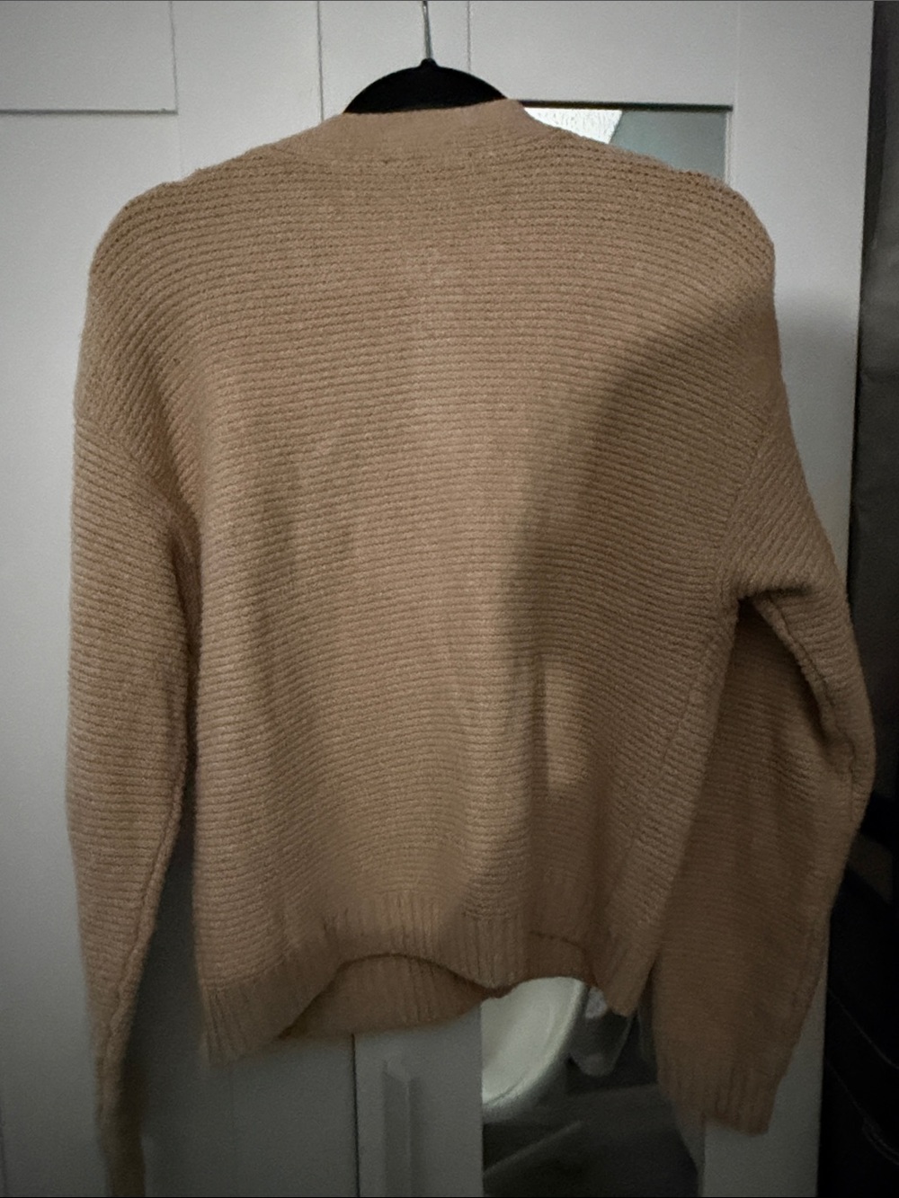 Truth Neutral Ribbed Button-Front Cardigan - Picture 4 of 4